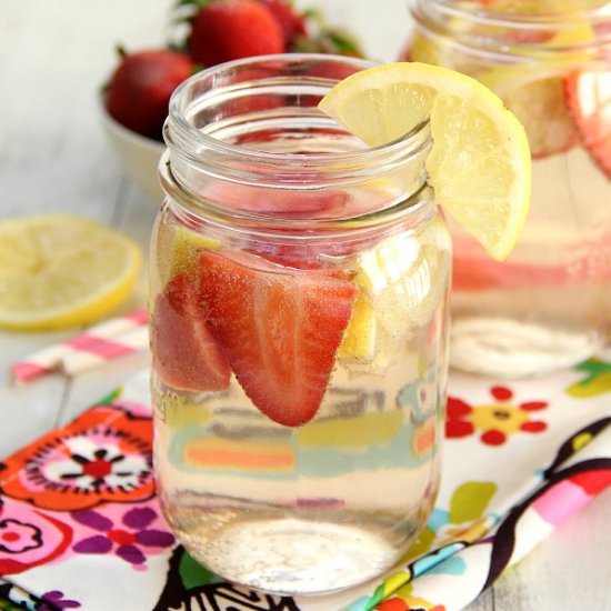 Strawberry Lemonade Sangria