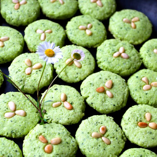 Coconut Kale Cookies