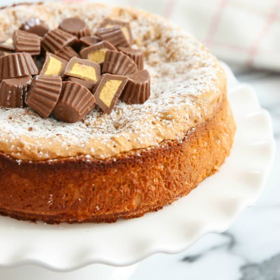 Flourless Peanut Butter Cake