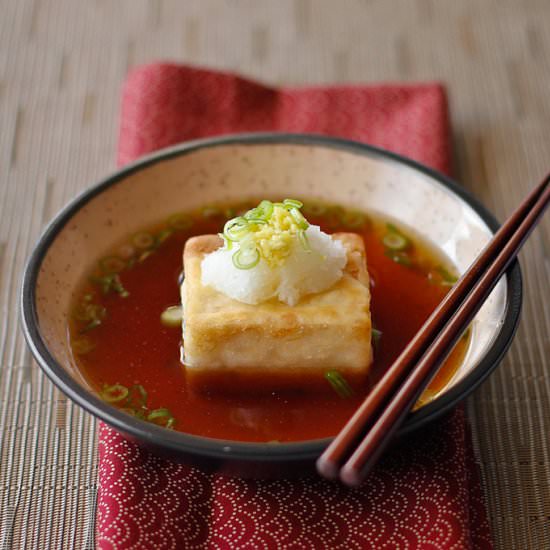 Agedashi Tofu (Japanese Tofu Dish)