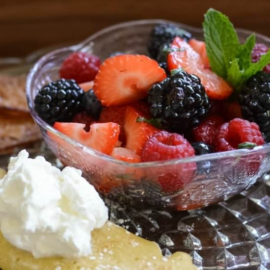 Honey Lime Berry Salad