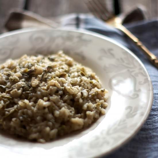 Risotto with Hops