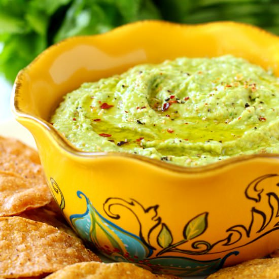 Cilantro Jalapeno Hummus