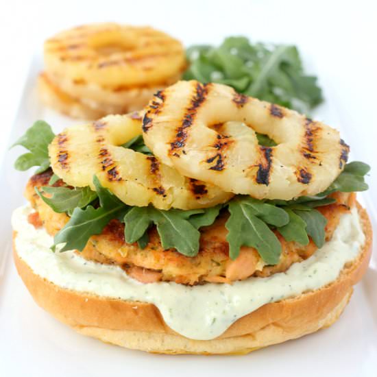 Salmon Burger