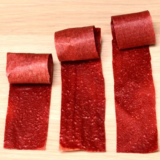 Homemade Fruit Roll Ups