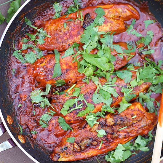 Fish Curry with Star Anise