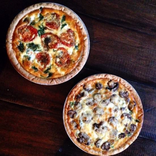Quiche Two Ways