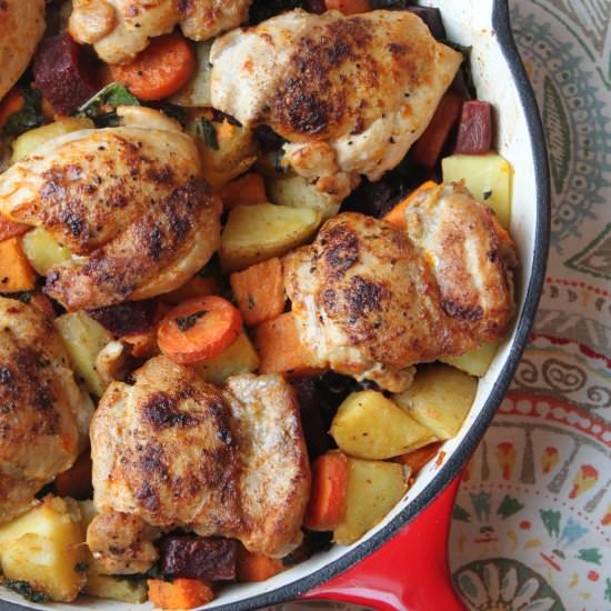 Paprika Chicken Thighs