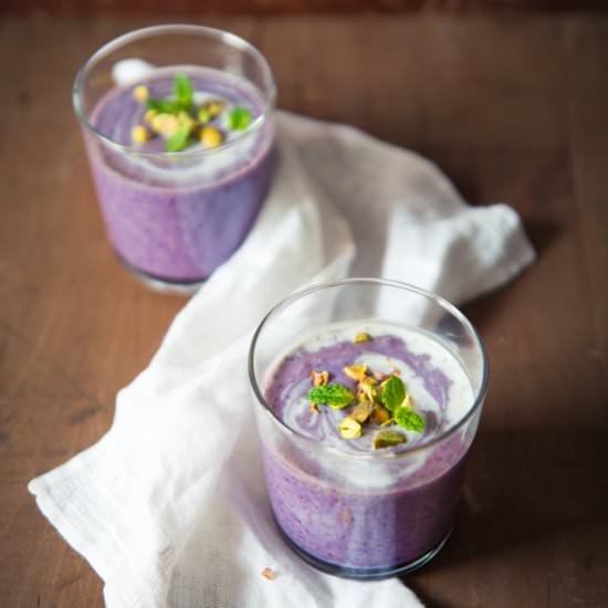 Blueberry Lemon Buckwheat Porridge