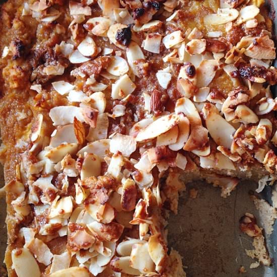 Paleo Mango Coconut Coffee Cake