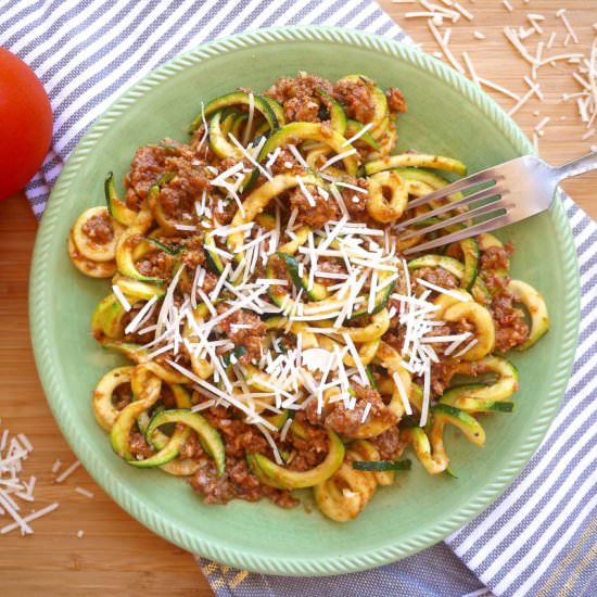 Sneaky Broccoli Bolognese