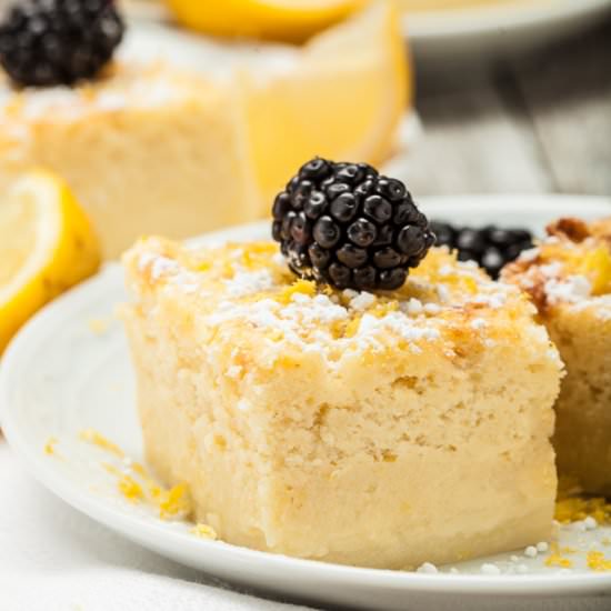 Magic Lemon Custard Cake