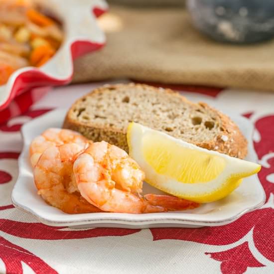 Shrimp Escabeche