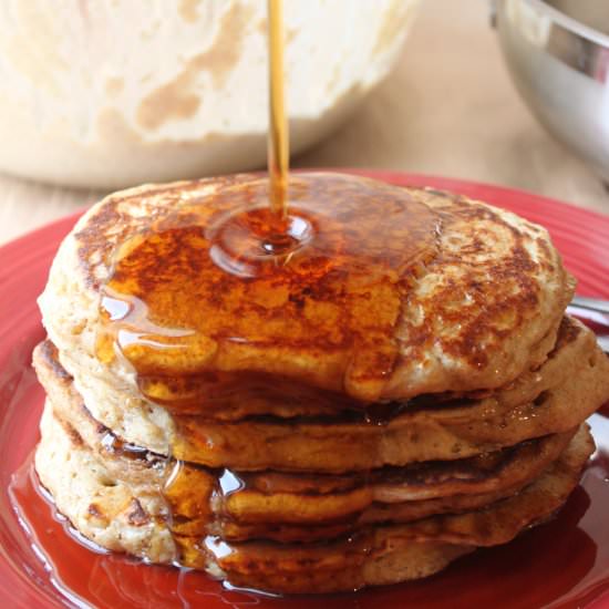 Healthy Buttermilk Pancakes