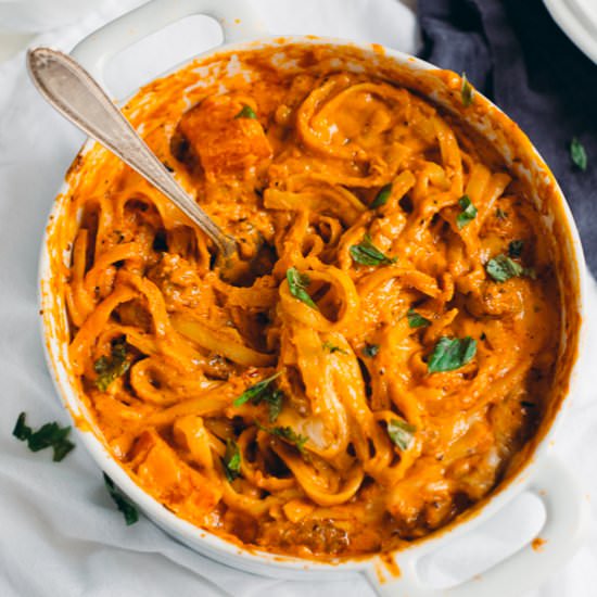 Fettuccine On Crack (One-Pot)