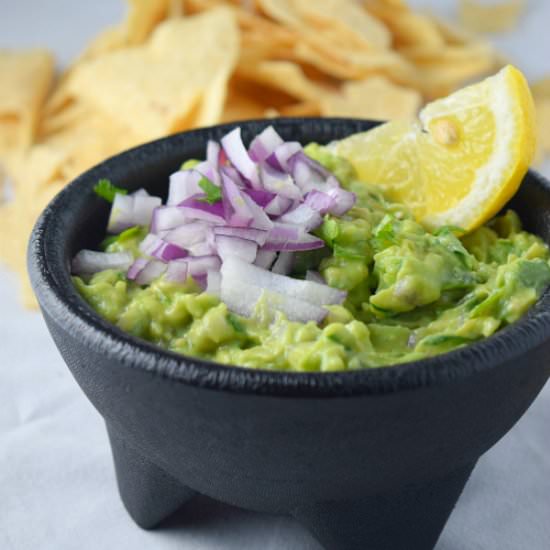 Roasted Tomatillo Guacamole