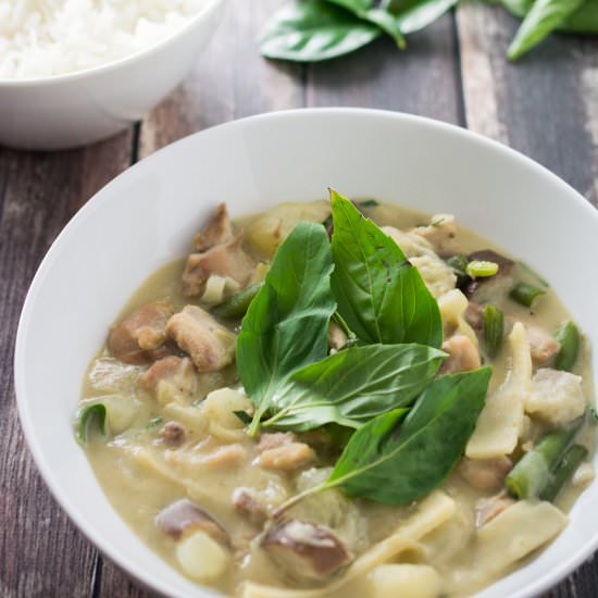 Green Curry with Chicken