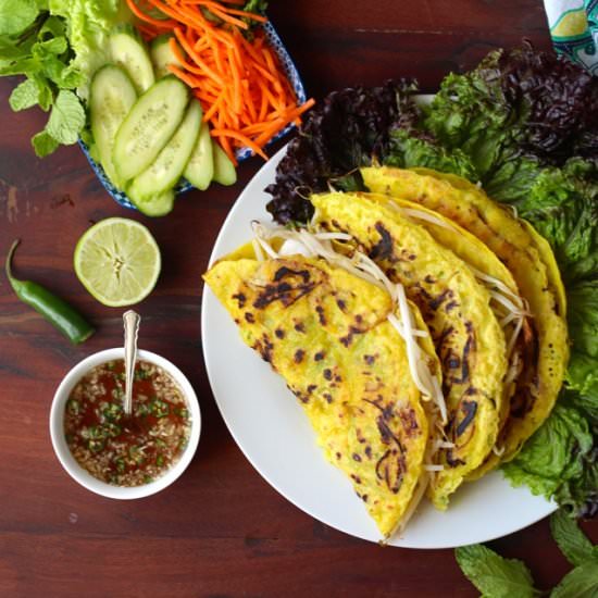 Banh Xeo – Vietnamese Crepes