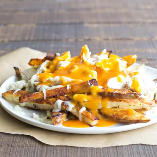 Buffalo Chicken Poutine