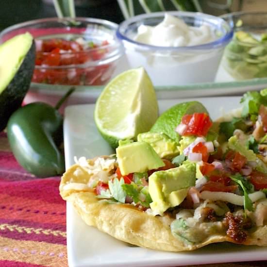 Chorizo Verde Tostadas