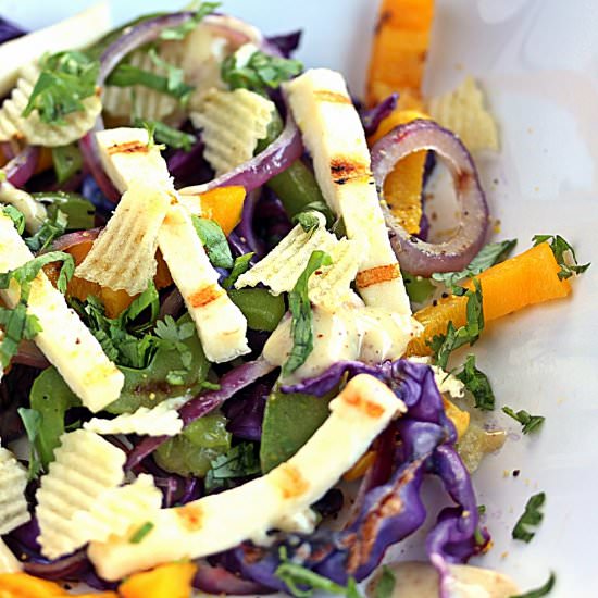 Crunchy Grilled Vegetable Salad
