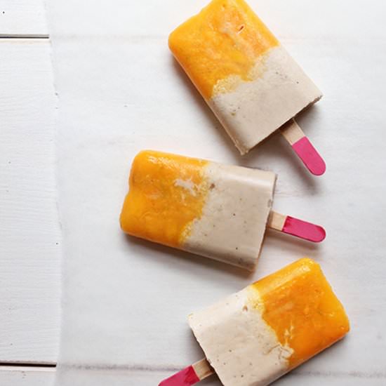 Chai, Coconut and Mango Ice Cream