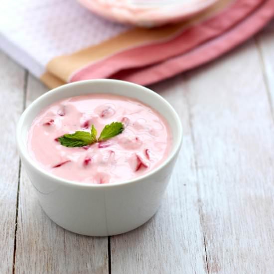 Beetroot Raita Recipe