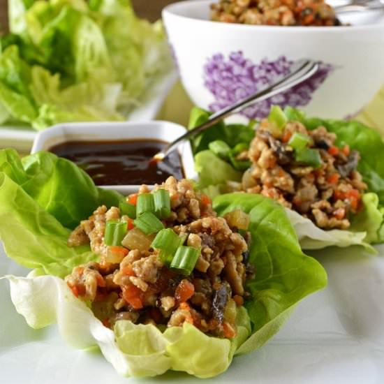 Gluten Free Chicken Lettuce Wraps