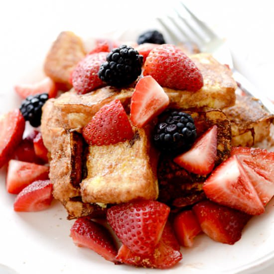 Cinnamon French Toast Sticks