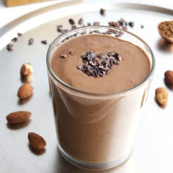 Almond Coconut Mocha Smoothie
