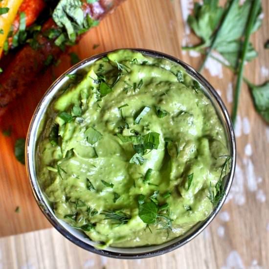 Avocado Dill Dip