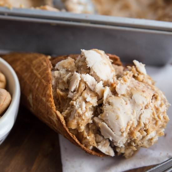 Salted Caramel Coconut Ice Cream