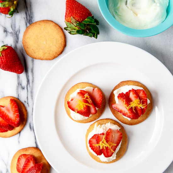 Strawberry Shortcake Cookies