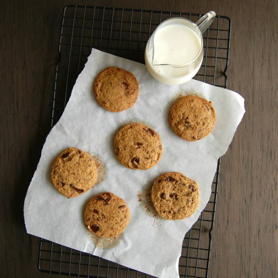 Slice and Bake Chocolate Chip Cookie