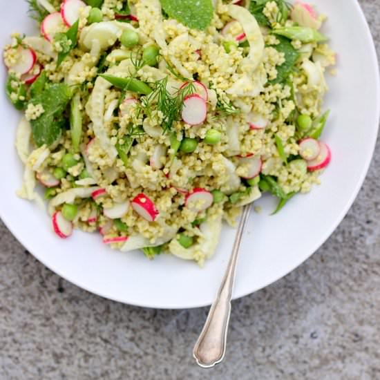 Spring Millet Salad