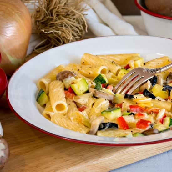 Tortiglioni with Vegetables