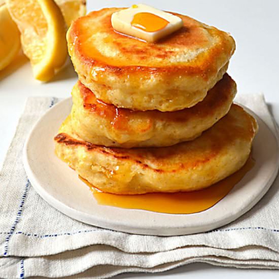 Easy Lemon Ricotta Pancakes