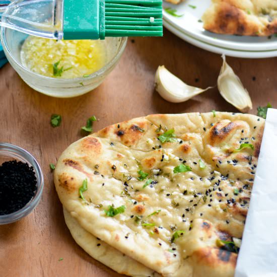Indian Garlic Naan