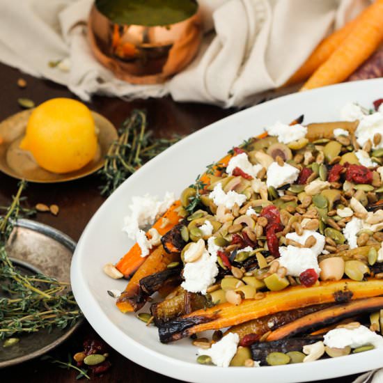 Middle Eastern Roasted Carrots