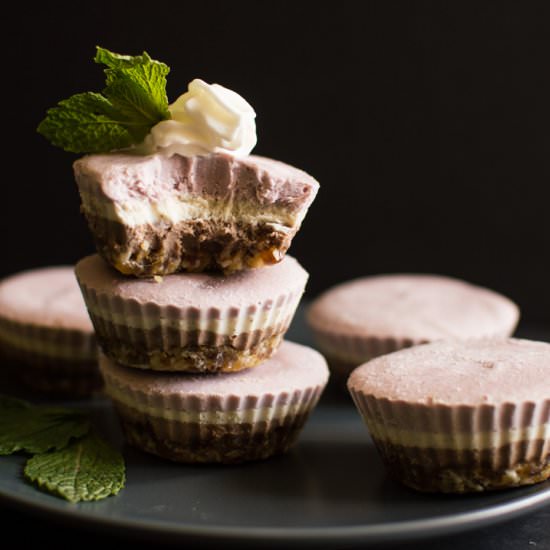 Vegan Neapolitan Cheesecake