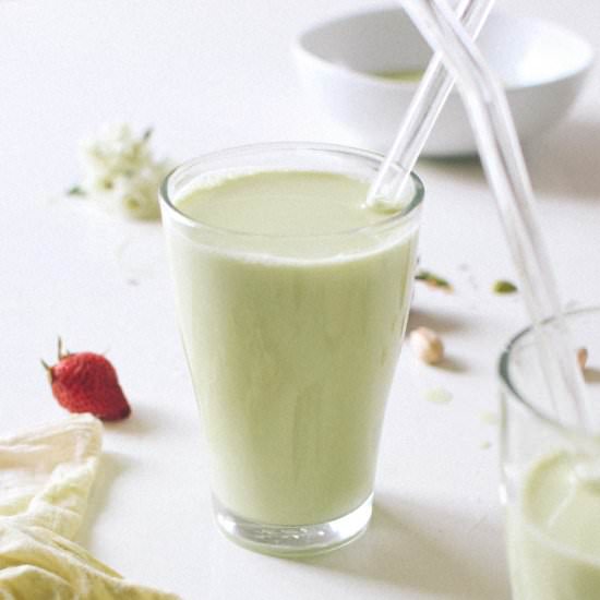 Orange Blossom Pistachio Milk