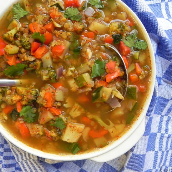 Vegetable Spring Kitchen Sink Soup