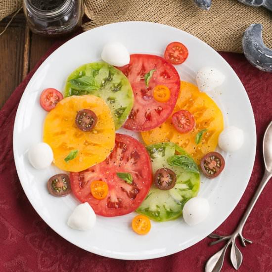 Salade de Tomates et Fromage
