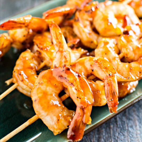 Raspberry Chipotle Shrimp