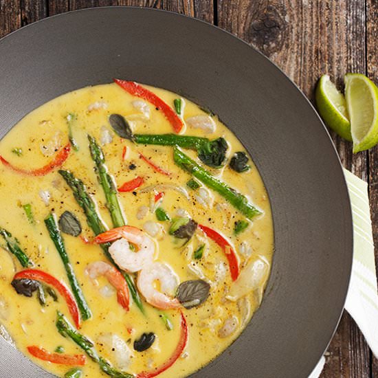 Thai Green Curry Shrimp