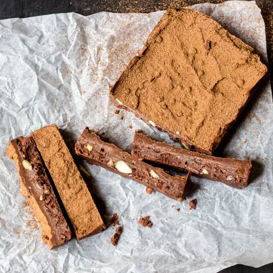 Raw Chocolate Fridge Cake