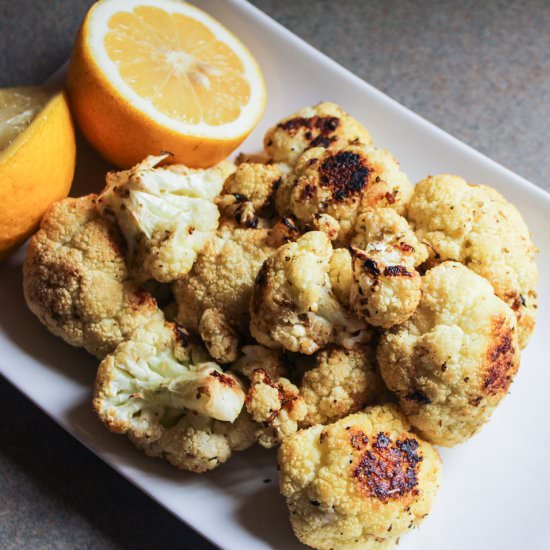 Roasted Greek Cauliflower
