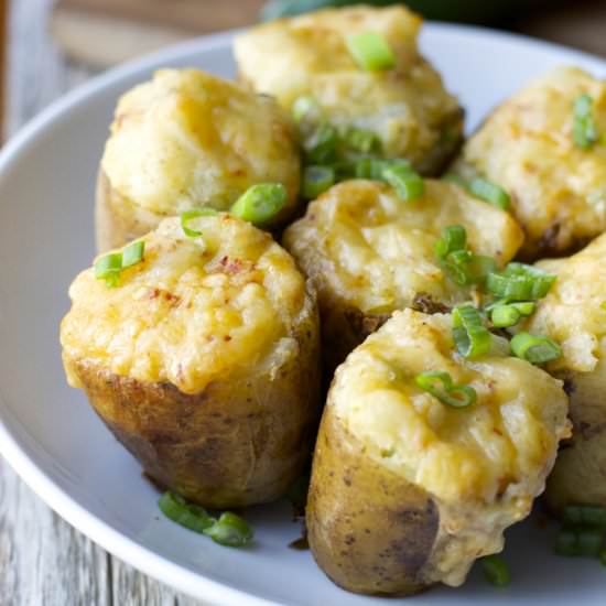 Gouda and Jalapeño Baked Potatoes