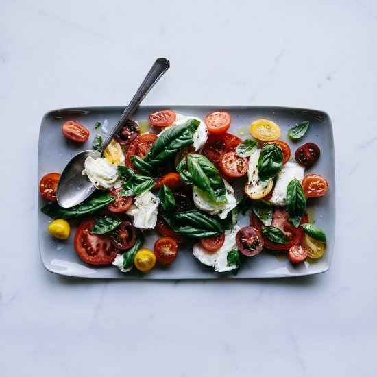 Buffalo Mozzarella, Tomato & Basil