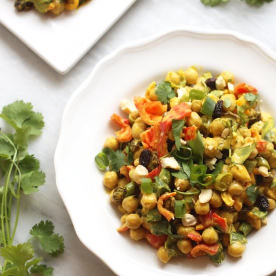 Curried Chickpea Salad